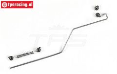FG10019/01 Stang gas gebogen F1, 1 st.