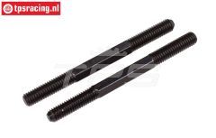 FG10025 Stalen-Instelstang M6 L/R-L73 mm, 2 St.