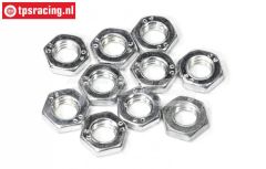 FG1196/05 Stalen Moer plat M6R-H3,2 mm, 10 St.