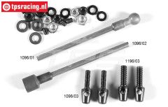FG1196 Stabilisator voor 1/5 2WD, Ø5,0 mm, Set 