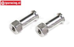 FG1213/08 Alu-radioplaat steun M4-L13,5 mm, 2 St.