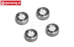FG1213/09 Alu-Afstand bus Ø4-Ø7-H3 mm, 4 St.