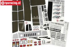FG30155 Stickers Hummer H2, Set