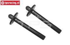 FG3023 Kap steun Ø10-L75 mm, 2 st.