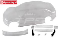 FG4149 Kap Audi A4 DTM Transparant WB530, Set