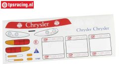 FG5070/01 Stickers FG Chrysler Viper Team, Set