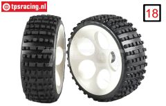 FG60215/05 Buggy banden M gelijmd Ø180-B60 mm, 2 st.