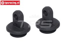 FG6087/01 Schokdemper sluiting boven Ø20-Ø5 mm, 2 St.