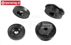 FG6088 Schokdemper sluiting onder A+B Ø20 mm, set