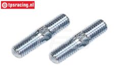 FG6100/04 Stalen Instelstang M8 L/R-L39 mm, 2 St.