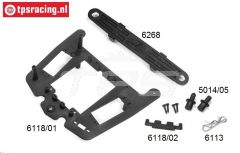 FG6118 Radioplaat 1/6 2WD, Set