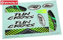 FG6154/02 Stickers Fun Cross, 1 st.