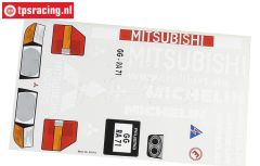 FG6217/01 Stickers, Pajero Buggy, Set