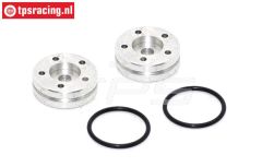 FG6484/05 Alu-Schokdemper zuiger Ø14,8-Ø1,9 mm, Set