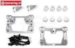 FG6496 Alu-Voor as bokken 1/6 2WD, Set