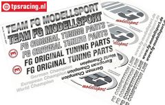 FG6571 FG Stickers Grijs, Set