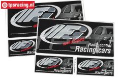 FG6572 FG Stickers zwart, Set
