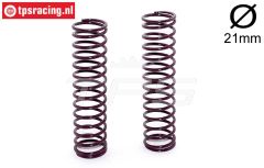 FG66305 Schokdemper veer Paars Ø21-Ø2,2-L100, 2 St.