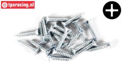 FG6710/16 Parker-Kruiskop verzonken Ø2,9-L16 mm, 20 St.