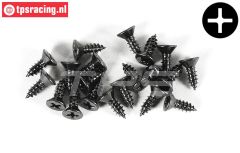 FG6712/10 Parker-Kruiskop verzonken Ø4,2-L10 mm, 20 St.