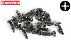 FG6714/09 Kruis bolkop parker Ø2,9-L9,5 mm, 15 St.