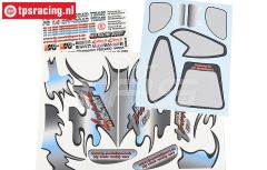 FG67156 Stickers Leopard 4WD RTR, Set