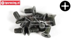 FG6718/06 Kruiskop verzonken kop M4-L6 mm, 10 St.