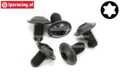 FG6917/16 Torx flens bolkop M6-L10 mm, 5 St.