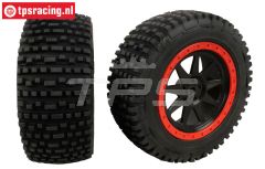 FG67212/06 Short Cross band Medium gelijmd, 2 st.