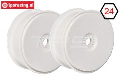 FG67215 1/6 Disk Velgen Ø130-B65 Wit mm, 2 St.