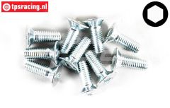 FG6722/14 Inbus verzonken kop M5-L14 mm, 10 St.