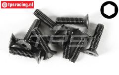 FG6722/25 Inbus verzonken kop M5-L25 mm, 10 St.