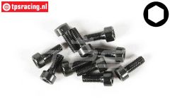 FG6724/08 Inbus normale kop M3-L8 mm, 10 St.