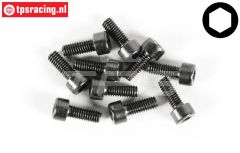 FG6725/10 Inbus normale kop M4-L10 mm, 10 St.