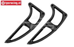 FG67250 Spoiler houder achter 2WD/4WD, 2 st.
