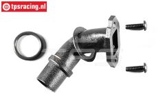 FG67298/02 Stalen Uitlaatbocht FG Steel Power, 1 st.