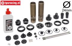 FG67320 Alu-Schokdemper Ø24-L210 mm, set