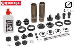 FG67330 Alu-Schokdemper Ø24-L170 mm, set