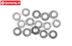 FG6734/02 Stalen ring Ø2,7-Ø6-H1,0 mm, 15 St.