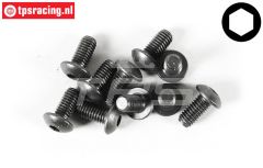 FG6735/10 Inbus bolkop M5-L10 mm, 10 St.