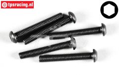 FG6736/40 Inbus bolkop M6-L40 mm, 10 St.