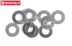 FG6740 Stalen Pas ring, Ø6-Ø12-H1,0 mm, 10 St.