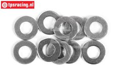 FG6741 Stalen Pas ring Ø6-Ø12-H0,5 mm, 10 St.