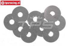 FG6743 Stalen Pas ring Ø5-Ø17-H0,1 mm, 10 St.