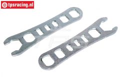 FG6853 Schokdemper-Stabilisator sleutel, 2 st.