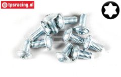FG6917/06 Torx flens bolkop M3-L6 mm, 10 St.