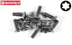 FG6918/10 Torx verzonken kop M3-L10 mm, 10 st.