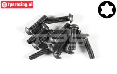 FG6924/10 Torx bolkop M3-L10 mm, 10 St.