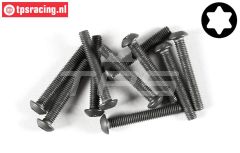 FG6924/25 Torx bolkop M3-L25 mm, 10 St.