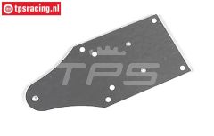 FG69284 Alu-Voor as plaat 1/5 4WD, 1 st.